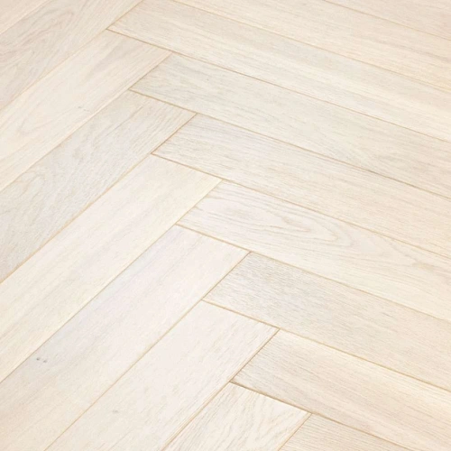 ДУБ НАТУР ЧЕГЕТ БЕЛЫЙ ИНЖЕНЕРНАЯ ДОСКА LAB ARTE АНГЛИЙСКАЯ ЁЛКА ANGLE для пола